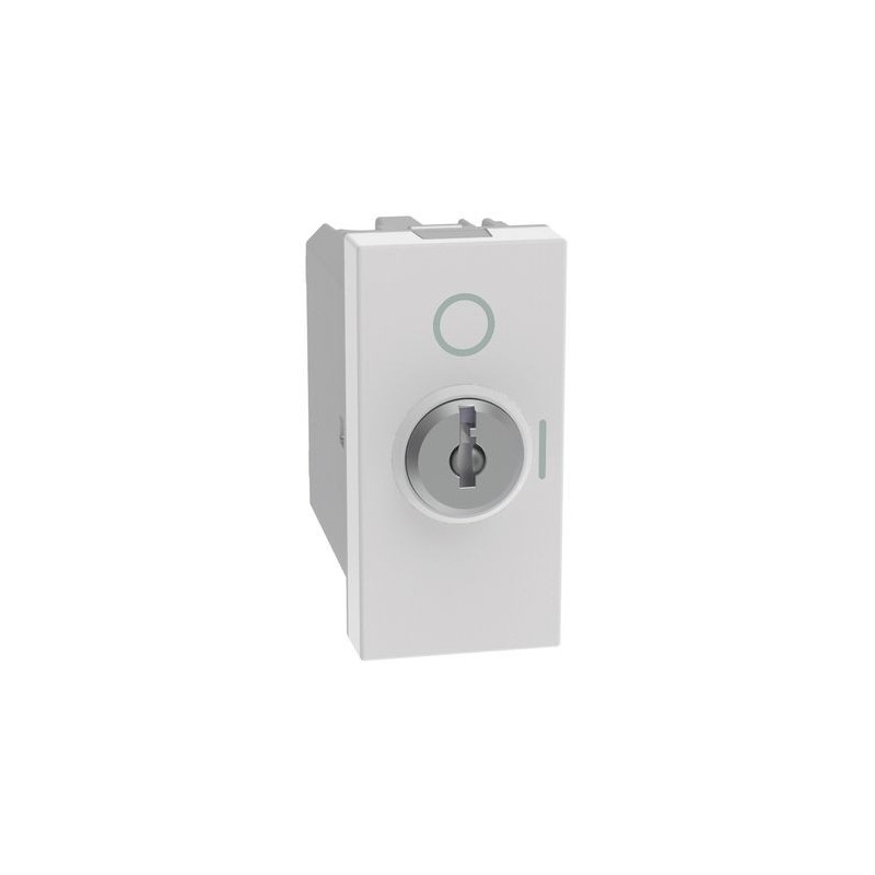 MATIXGO - INTERRUTTORE A CHIAVE 2P 16A 250Vac - BIANCO